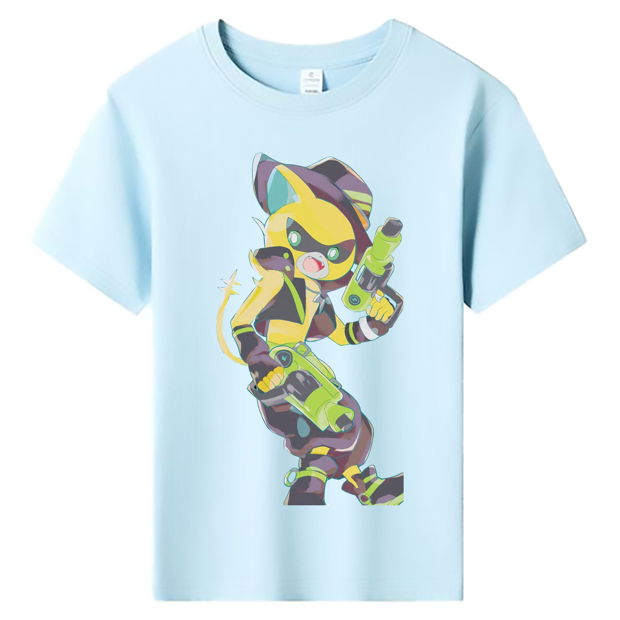 （画像用） 妖怪ウォッチ Yo-kai Watch 綿100％キッズTシャツ（フロントプリント）